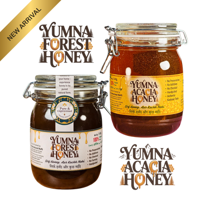 Yumna Forest & Acacia Honey 1.4kg Combo