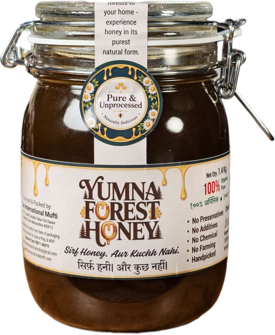 Yumna Forest Honey 1.4 kg IKEA Glass Bottle