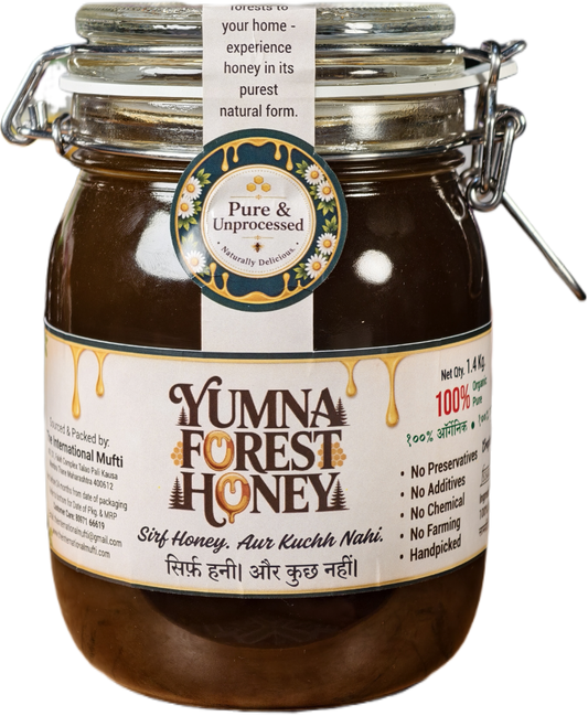 Yumna Forest Honey 1.4 kg IKEA Glass Bottle