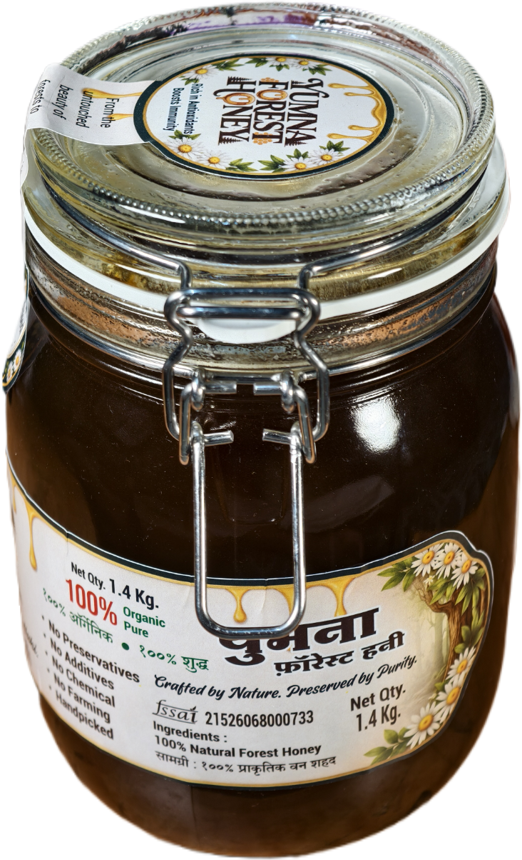 Yumna Forest Honey 1.4 kg IKEA Glass Bottle
